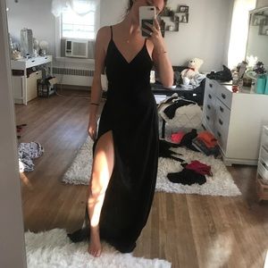 BLACK FORMAL DRESS